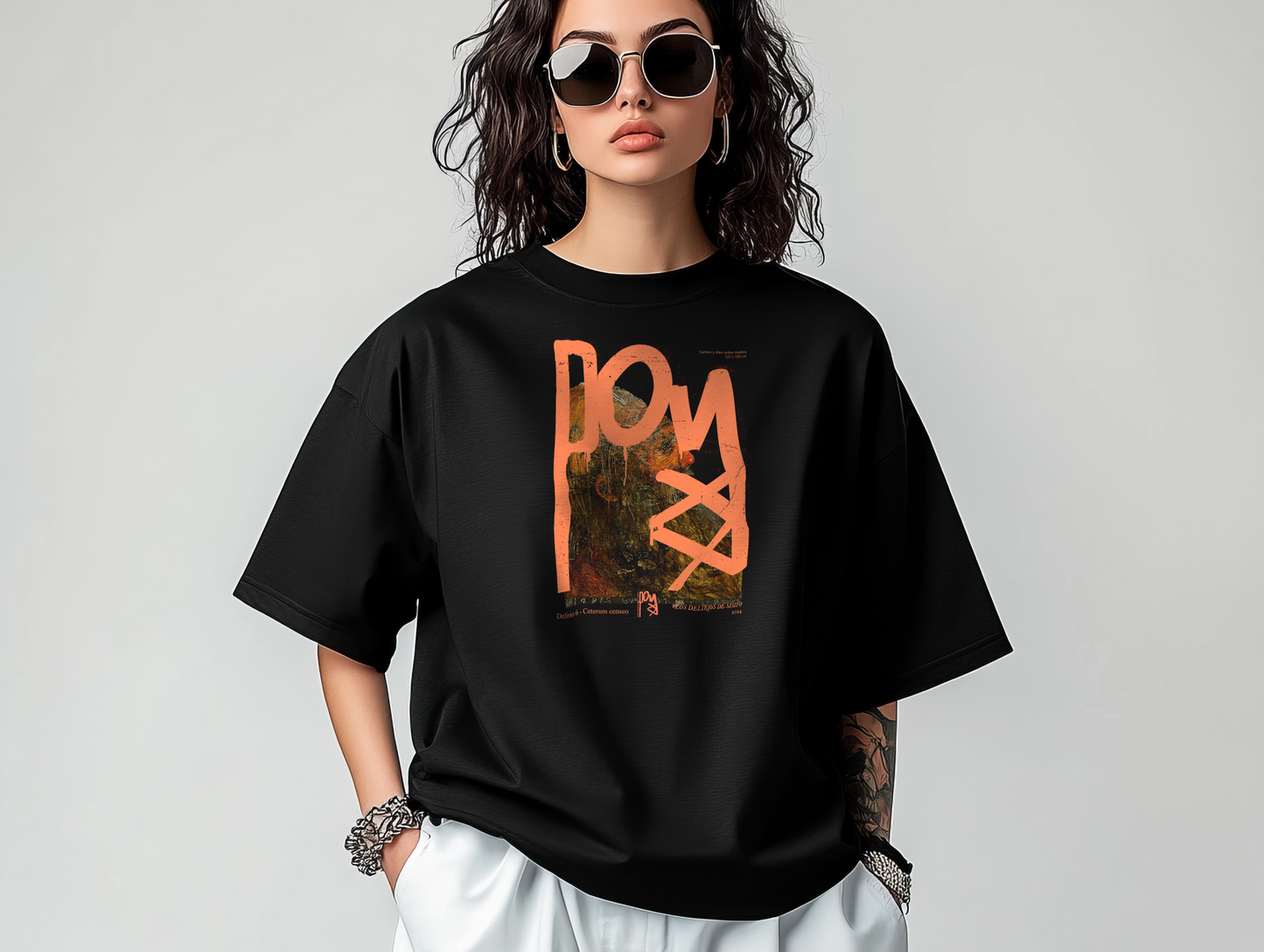 Ovesize T-shirt "Ceterum"